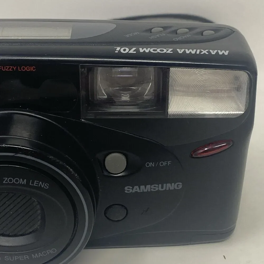 Samsung Maxima Zoom 70i 35mm Point and Shoot film Camera UNTESTED